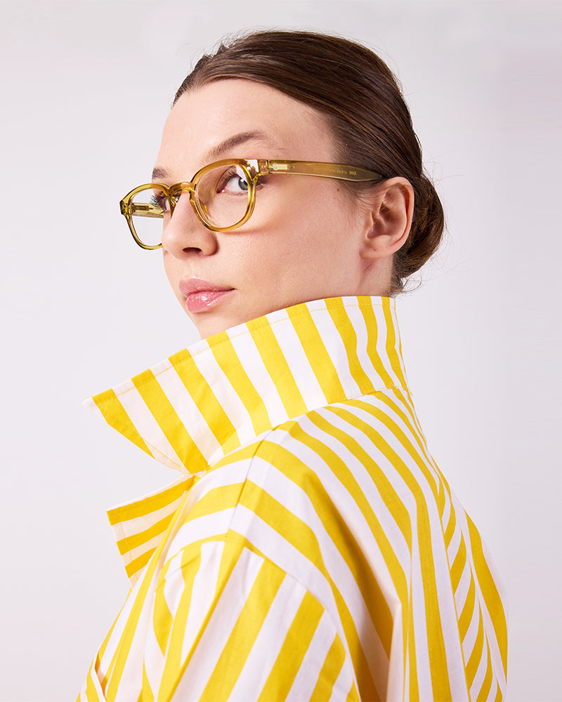 Sarı Çizgili Gömlek