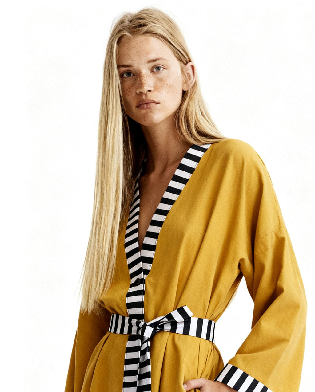Blondie elbise-kimono